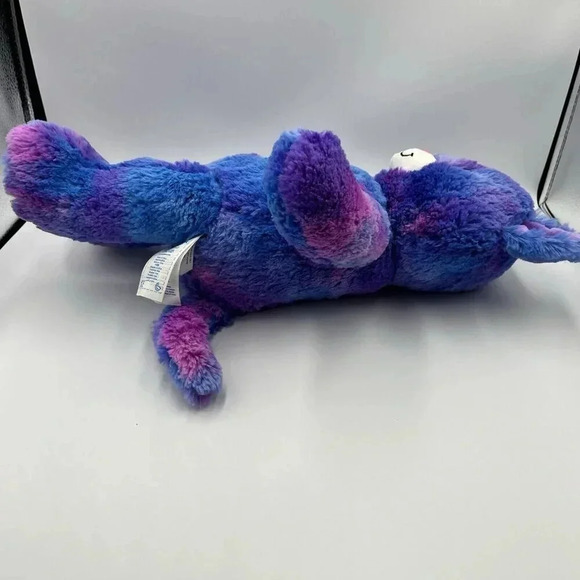 Build a Bear Stars Glow In The Dark Kitty Cat Purple Blue Starry Plush 17" - Picture 10 of 14